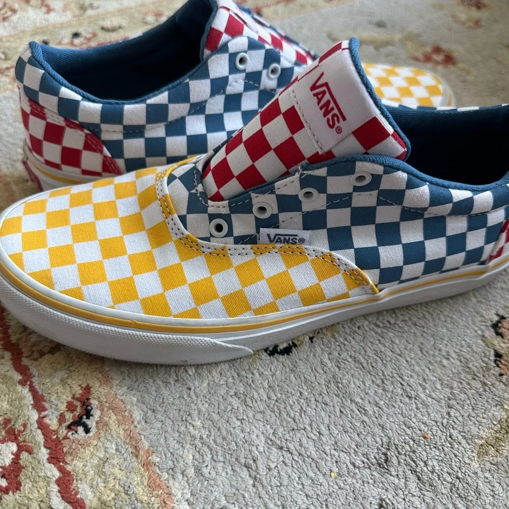 Vans Checkerboard Slip-On Shoes - Women’s 8 /Youth 6 NWOT - Picture 2 of 5